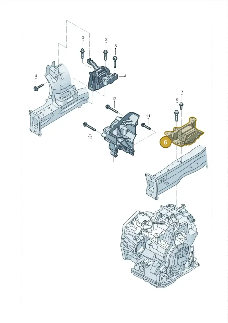 5QM199555 — Skoda Karoq (2017-2022) diagram 431199750, position 6
