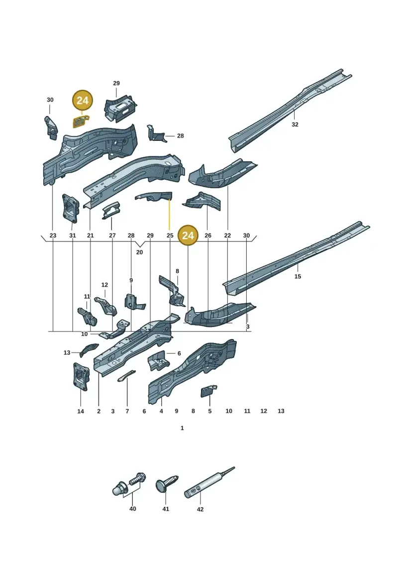 5QS611846A — Skoda Kodiaq (2024-) diagram 57h803000, position 24