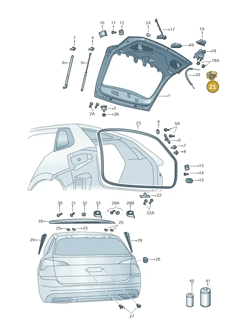 5TA827887C — Skoda Kamiq (2019-) diagram 584827010, position 21