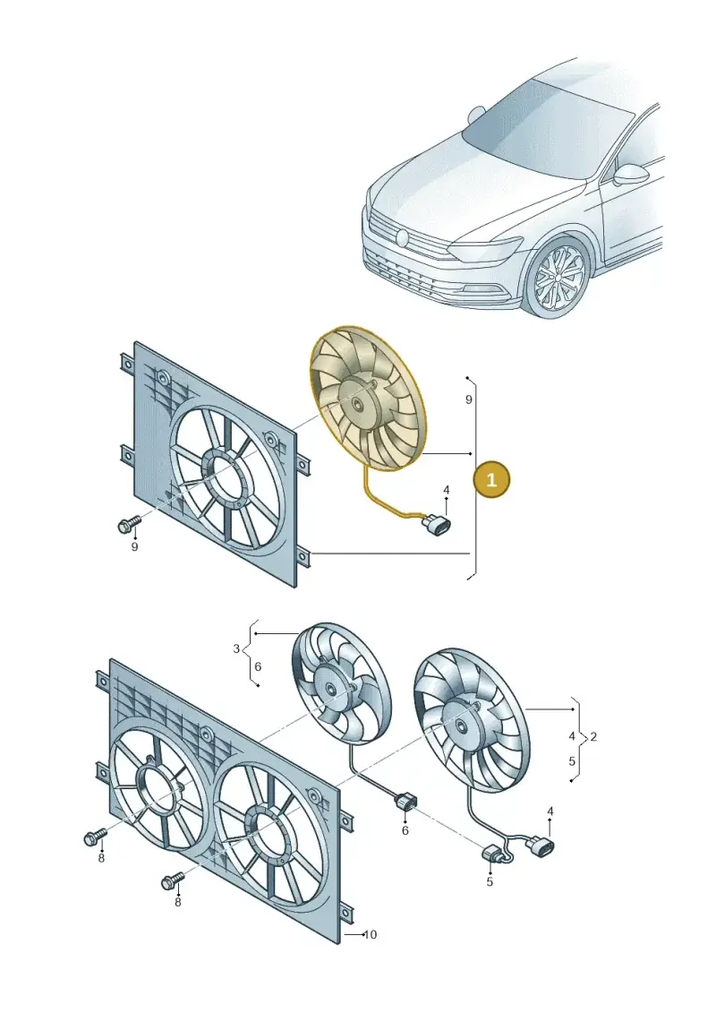 5WA121203M — Skoda Karoq (2017-2022) diagram 793959500, position 1