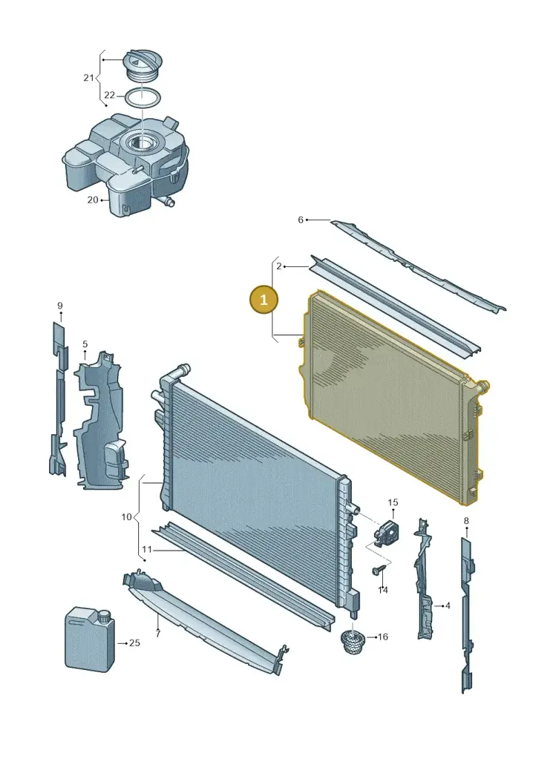 5WA121251D — Skoda Kodiaq (2024-) diagram 884000050, position 1