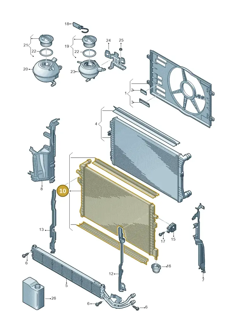 5WA121251M — Skoda Octavia (2019-2024) diagram 746121870, position 10