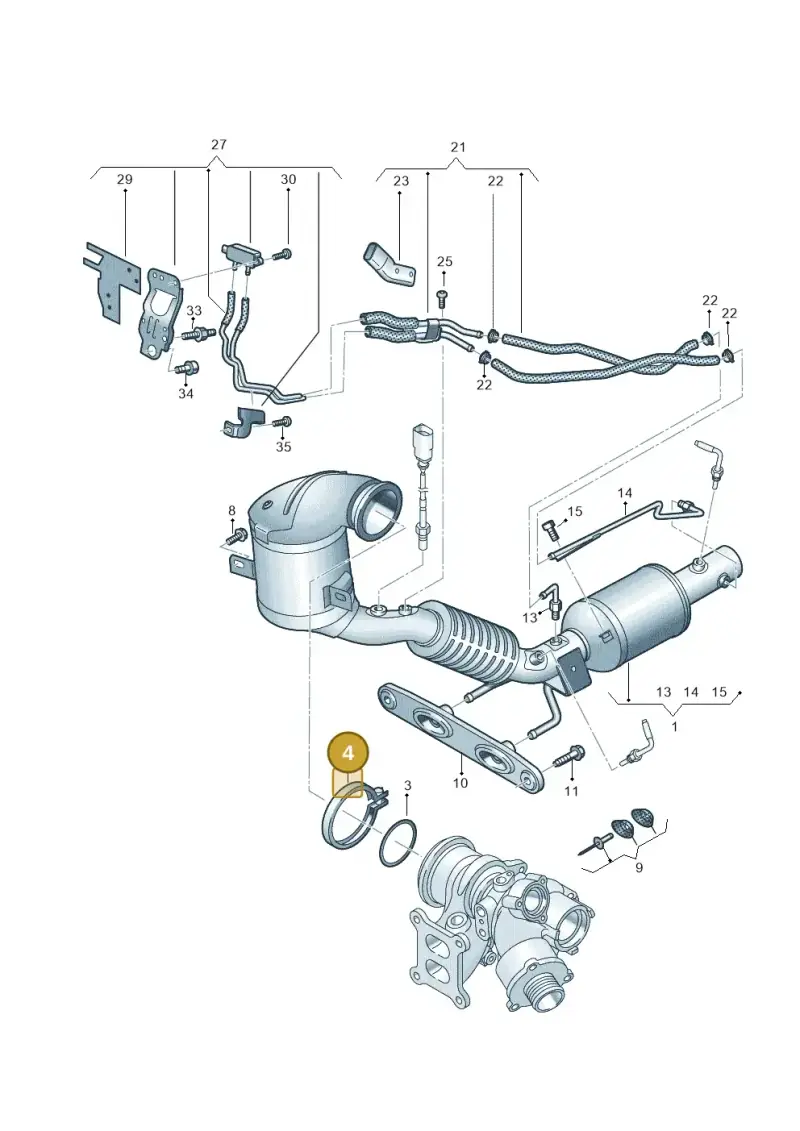 5WA253725 — Skoda Octavia (2019-2024) diagram 585253055, position 4