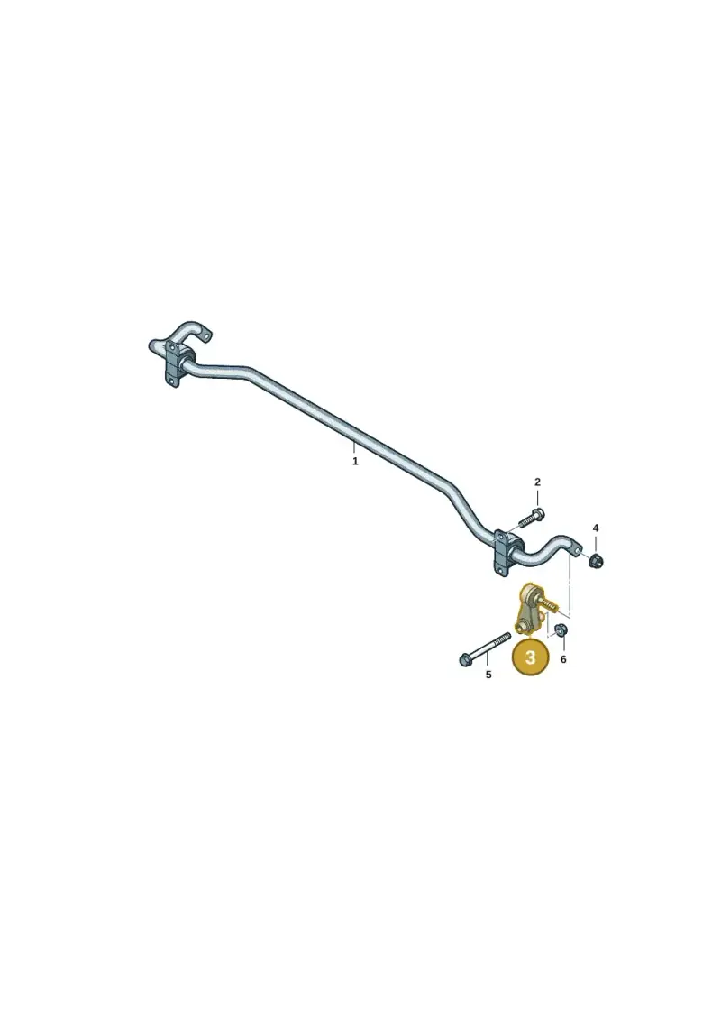 5WA505465A — Skoda Superb Combi (2023-) diagram 2gk505100, position 3