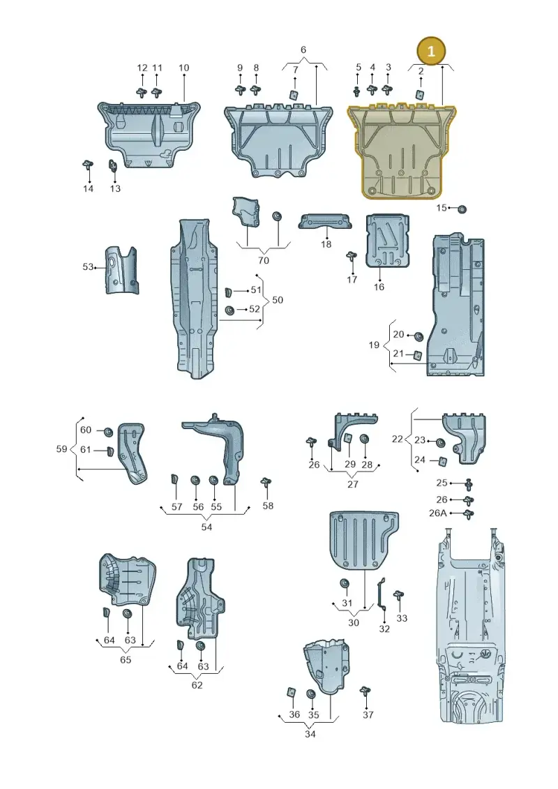 5WA825236B — Skoda Octavia (2019-2024) diagram 585825110, position 1