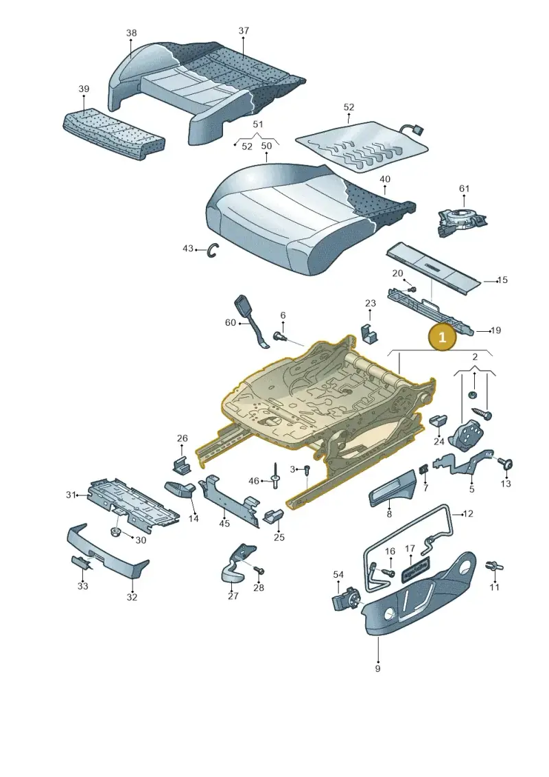 5WA881106D — Skoda Superb Combi (2023-) diagram 570881000, position 1