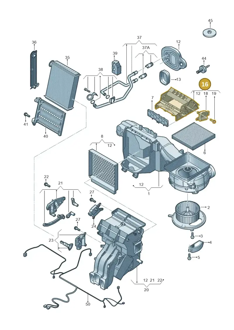 5WA898304 — Skoda Karoq (2017-2022) diagram 746819100, position 16
