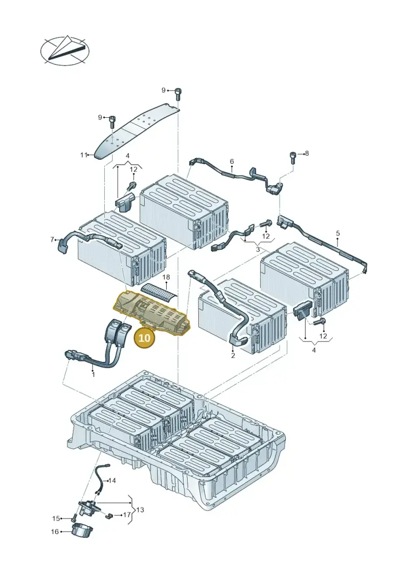 5WA915250C — Skoda Octavia (2019-2024) diagram 793915750, position 10