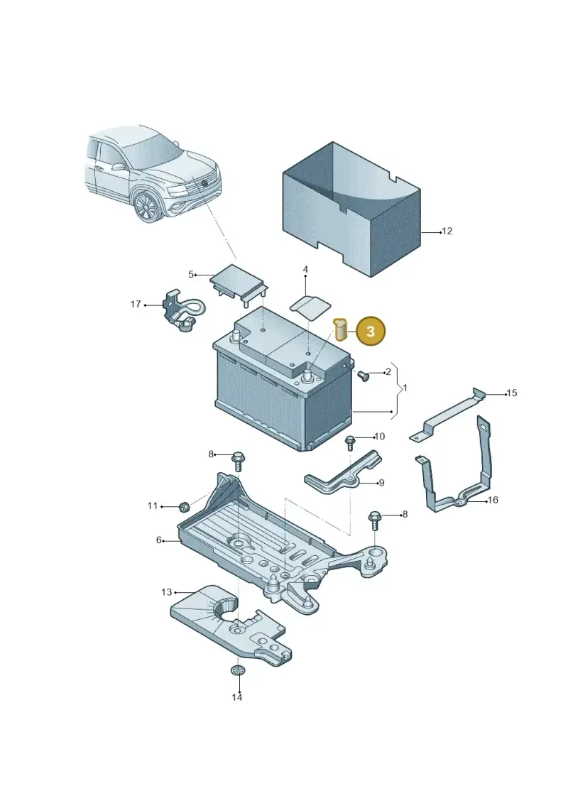 5WA915429 — Skoda Octavia (2021-) diagram 427915000, position 3