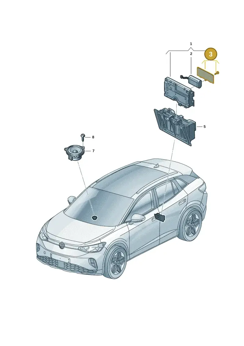 5WA998058B — Skoda Enyaq (2020-) diagram 11a035060, position 3