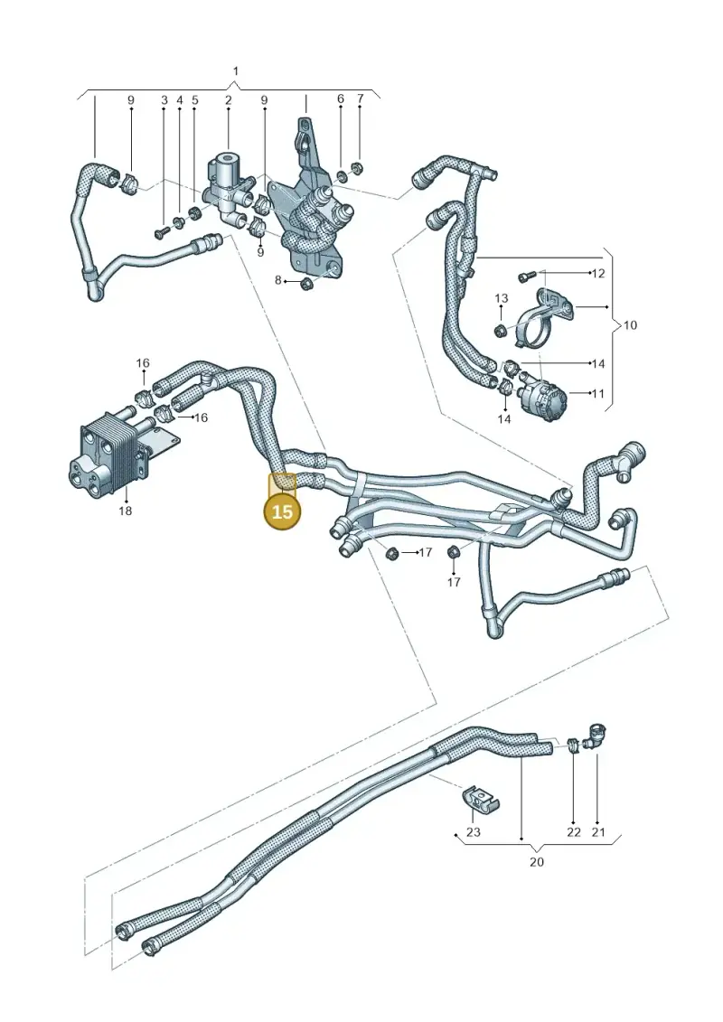 5WC819885B — Skoda Superb Combi (2015-2024) diagram 746819970, position 15