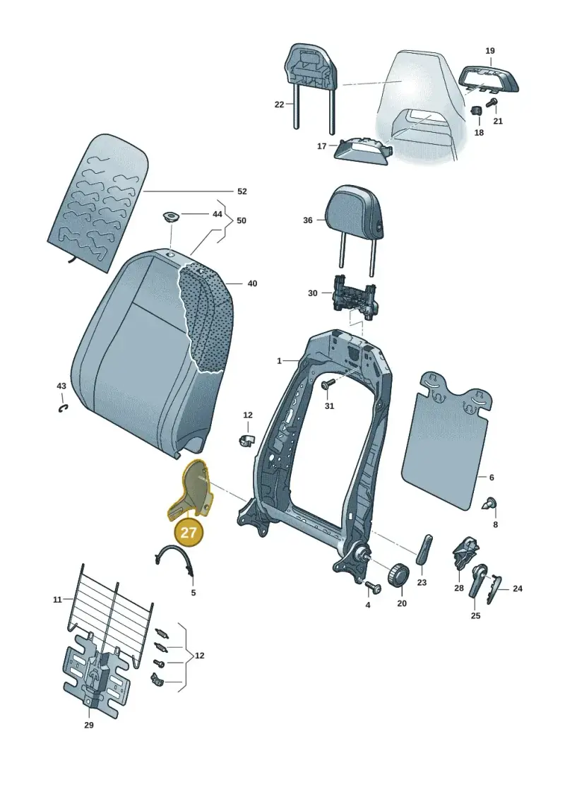 654881480A9B9 — Skoda Fabia (2021-) diagram 6vn881050, position 27