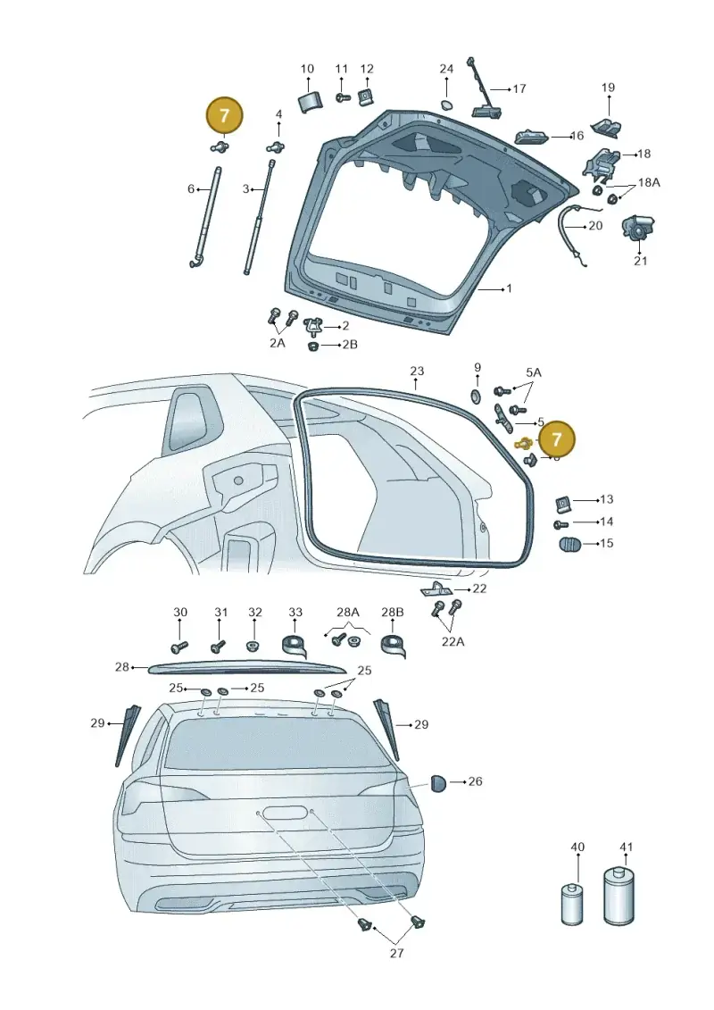 657827850B — Skoda Kamiq (2019-) diagram 584827010, position 7