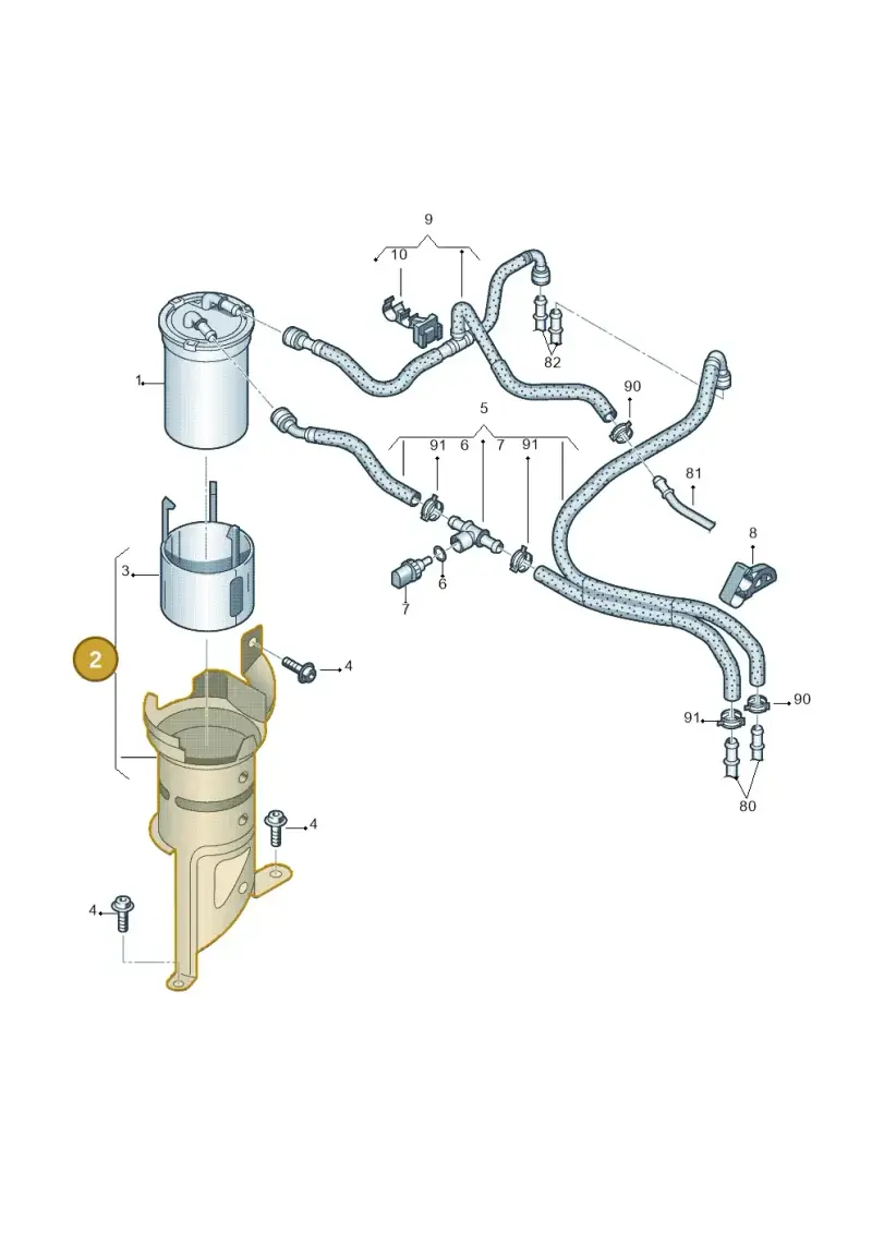 6C0127224 — Skoda Fabia Scout (2010-2014) diagram 672127100, position 2