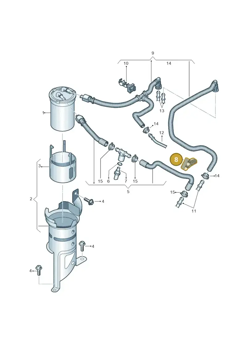 6C0133687D — Skoda Rapid (2012-2022) diagram 773127000, position 8