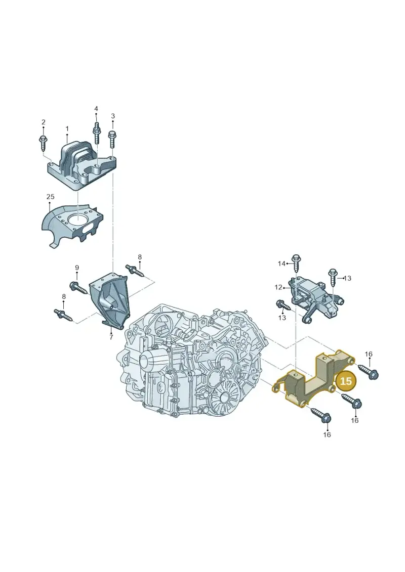 6C0199111E — Skoda Fabia (2014-2022) diagram 773199700, position 15