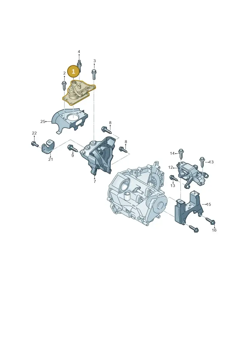 6C0199167C — Skoda Fabia (2014-2022) diagram 773199280, position 1