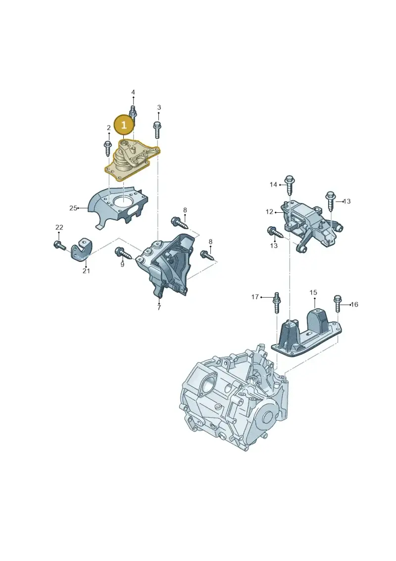 6C0199167D — Skoda Fabia (2014-2022) diagram 773199400, position 1