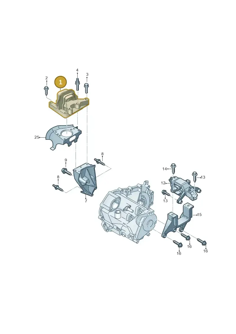 6C0199262A — Skoda Fabia (2014-2022) diagram 773199600, position 1