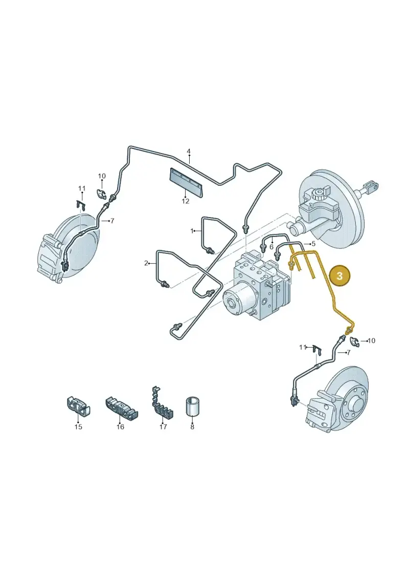 6C0614723C — Skoda Fabia (2014-2022) diagram 797611020, position 3