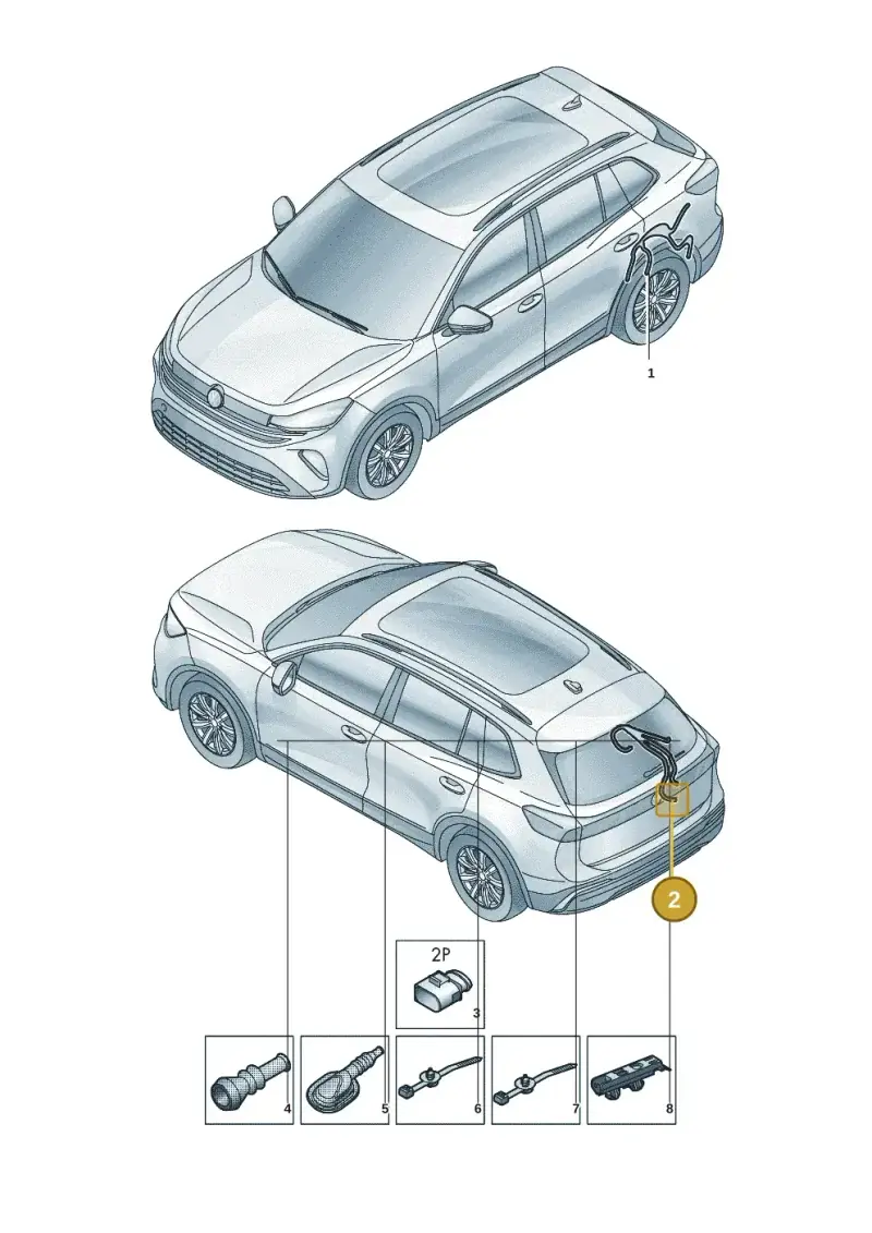 6E0973702 — Skoda Kodiaq (2024-) diagram 57x972700, position 2