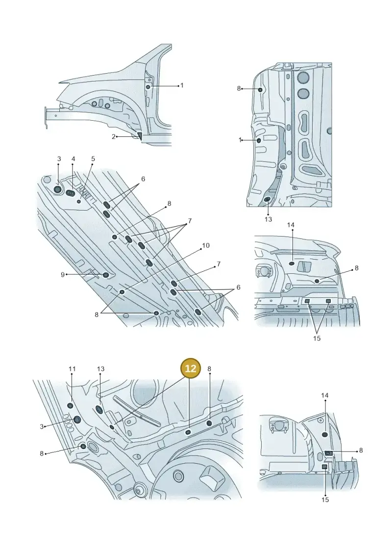 6J0899181 — Skoda Fabia (2014-2022) diagram 797803360, position 12
