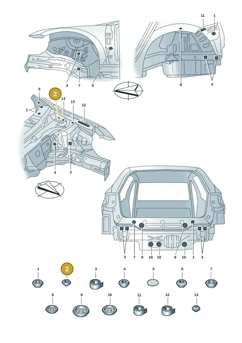 6N0419044 — Skoda Fabia (2021-) diagram 6vn803055, position 2