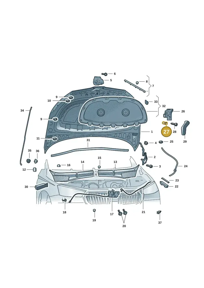 6N0809966A — Skoda Fabia (2021-) diagram 6vn823000, position 27