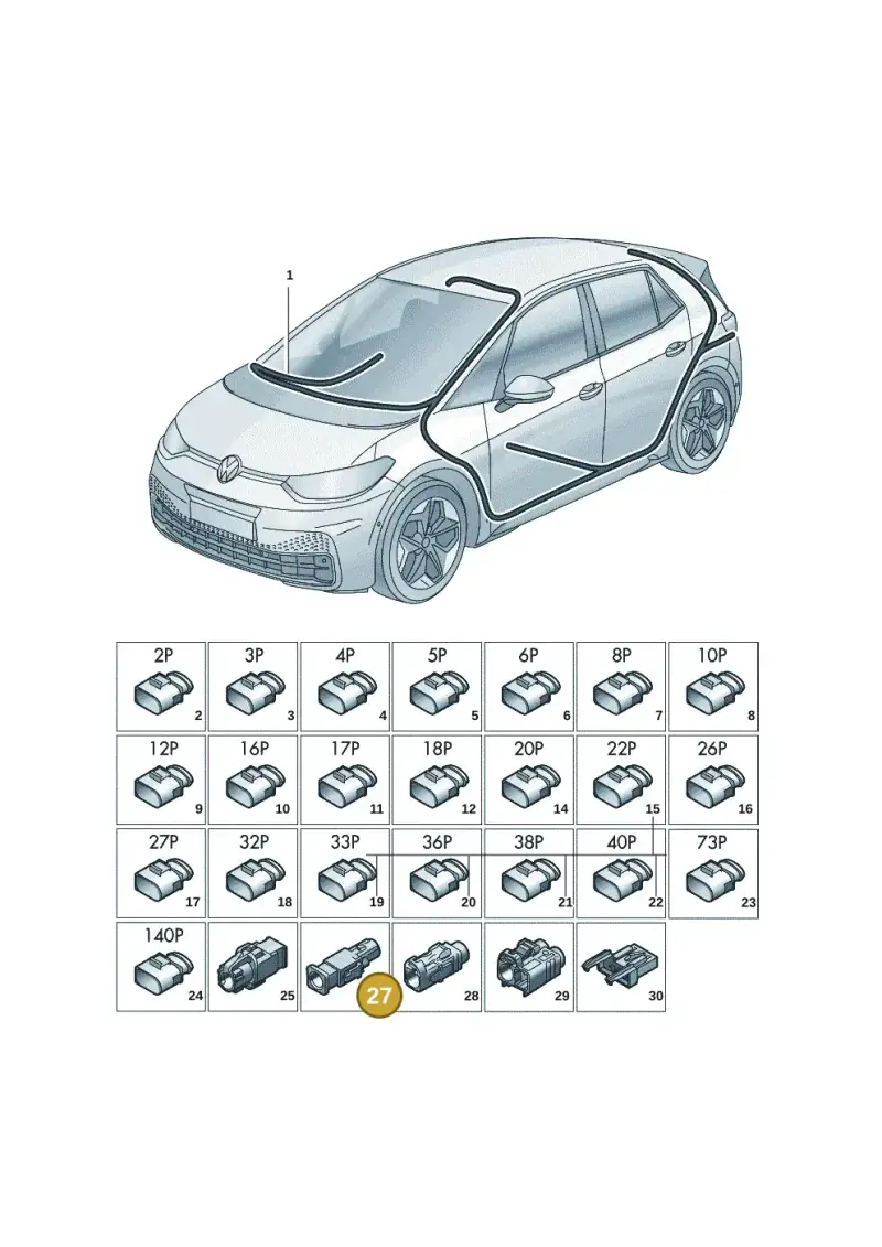 6Q0035575K — Skoda Enyaq (2020-) diagram 10a971090, position 27