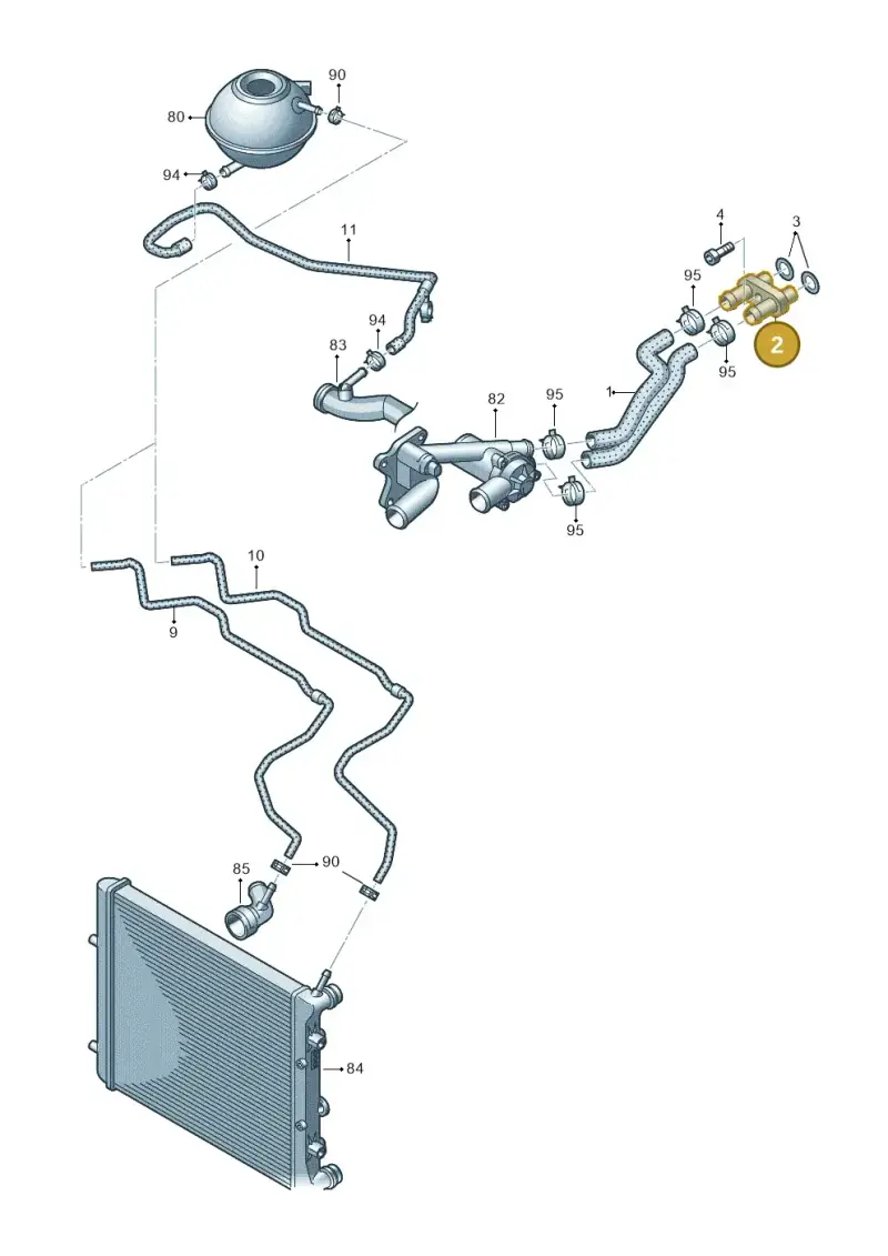 6Q0121065N — Skoda Rapid (2012-2022) diagram 672121130, position 2