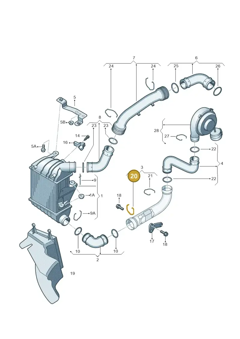 6Q0145769 — Skoda FABIA/COMBI            05> (2004-) diagram 253145450, position 20