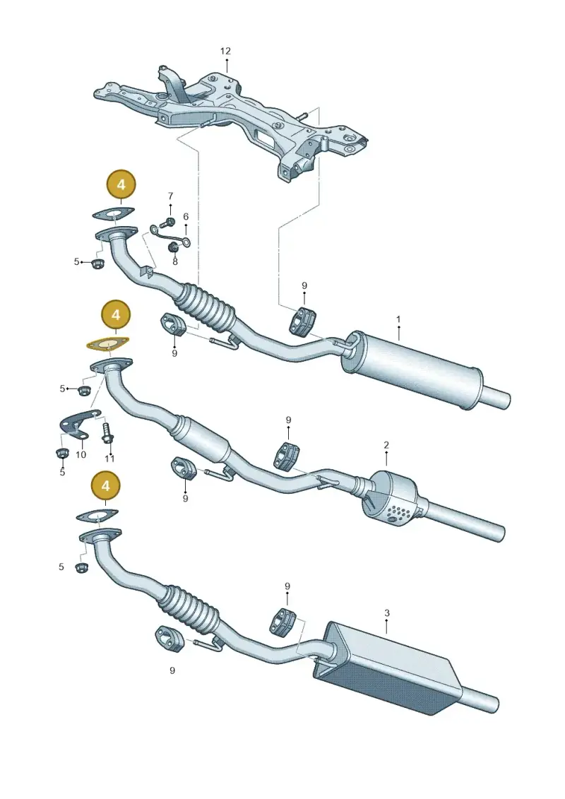 6Q0253115A — Skoda Rapid (2012-2022) diagram 672253500, position 4