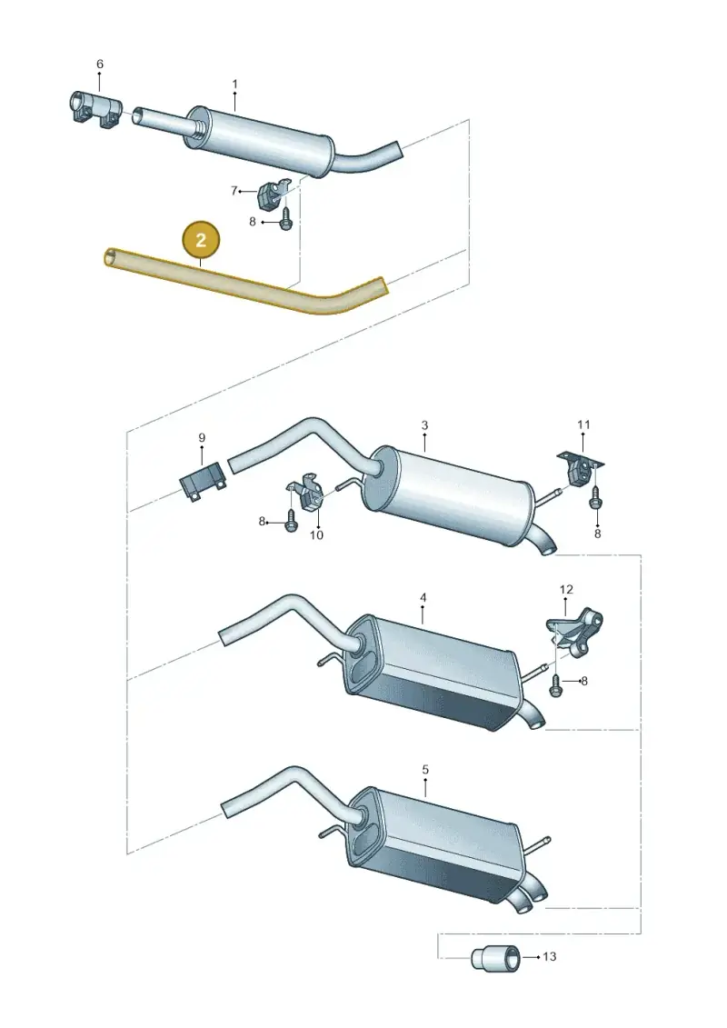 6Q0253201C — Skoda Fabia Scout (2010-2014) diagram 453253800, position 2