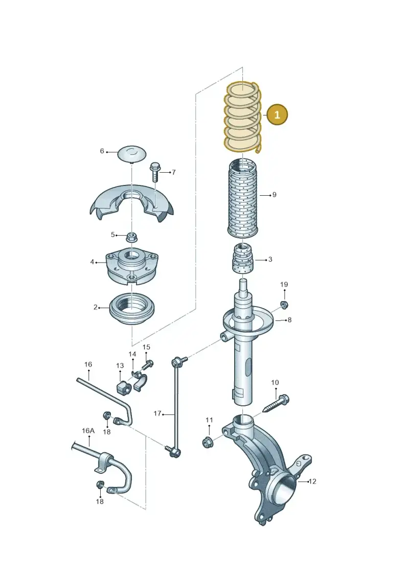 6Q0411105P — Skoda ROOMSTER               06> (2006-) diagram 481411000, position 1
