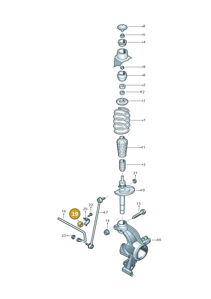 6Q0411314P — Skoda Citigo (2019-2021) diagram 797411000, position 19