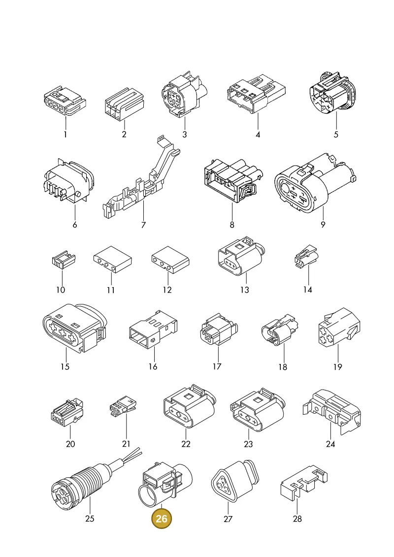 6Q0937720 — Skoda 1J0 platform diagram 198970310, position 26