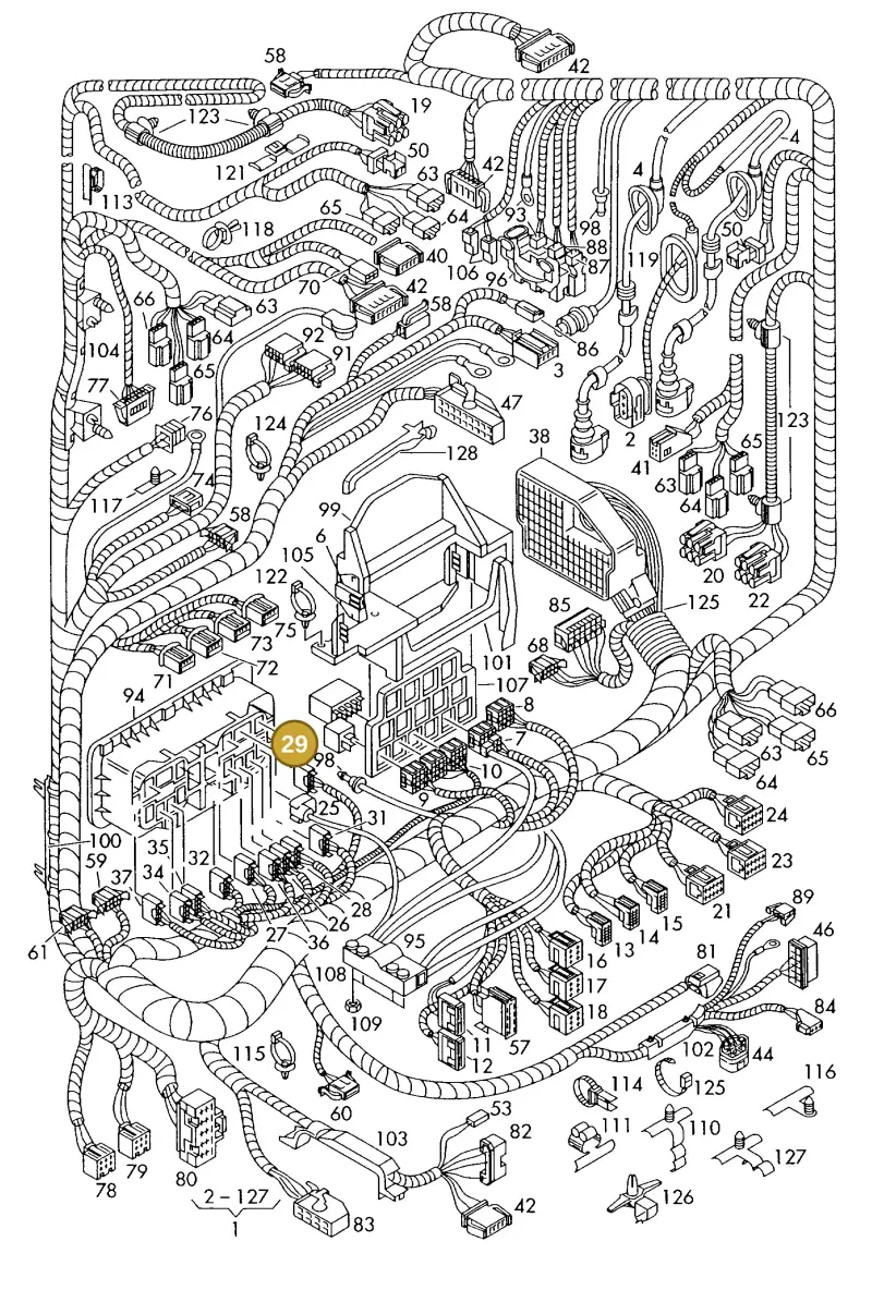 6Q0937721C — Skoda FABIA/COMBI            05> (2004-) diagram 225971850, position 29
