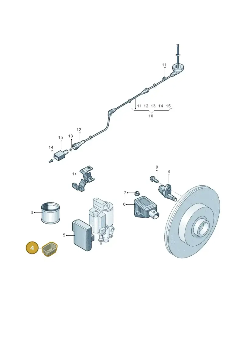 6Q0971907 — Skoda Yeti (2013-2017) diagram 767927000, position 4