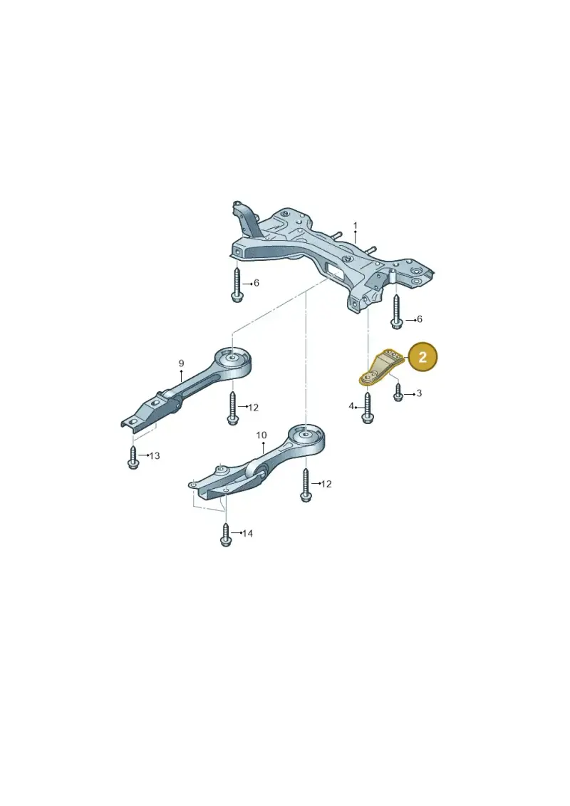6R0199518 — Skoda Fabia (2014-2022) diagram 773199100, position 2