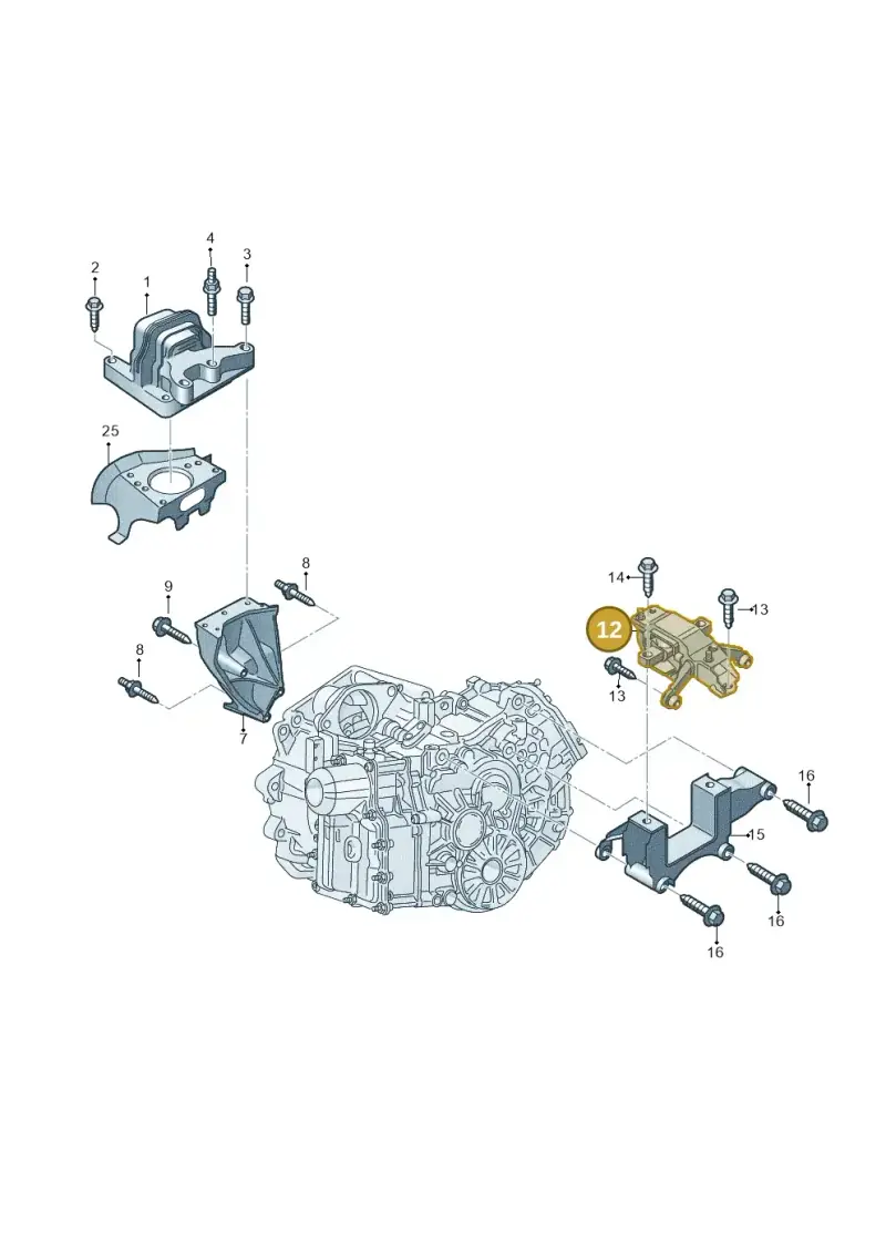 6R0199555D — Skoda Fabia (2014-2022) diagram 773199700, position 12