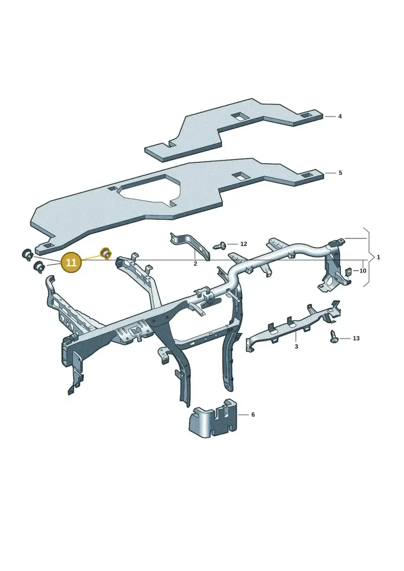 6R0857049 — Skoda Enyaq (2020-) diagram 50a857000, position 11