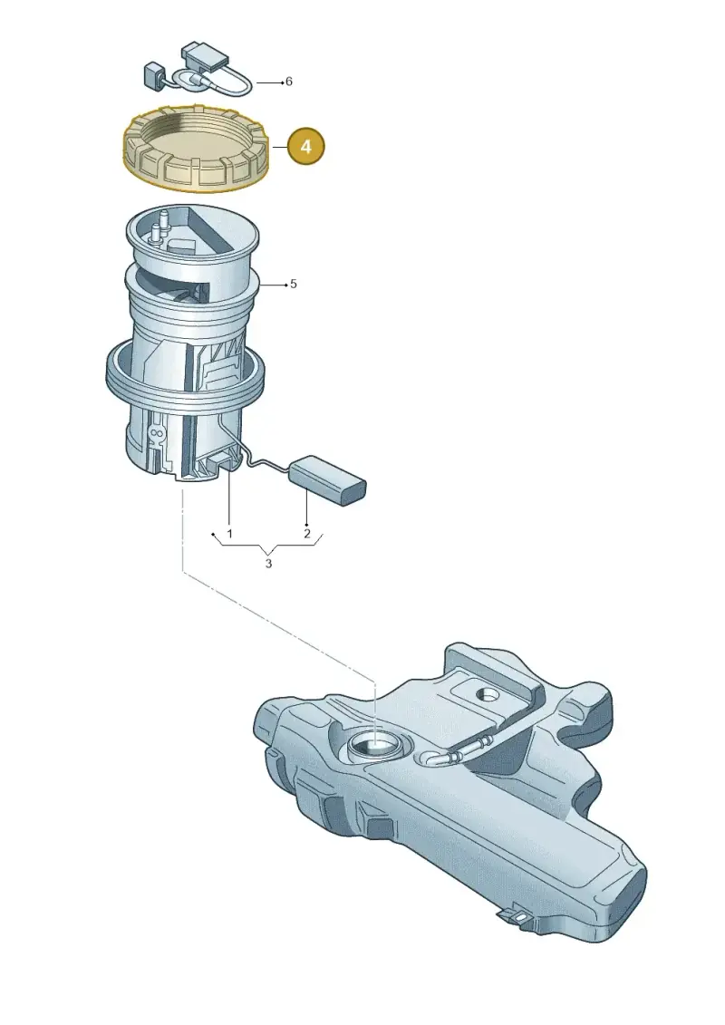 6R0971839A — Skoda Fabia (2014-2022) diagram 481919300, position 4