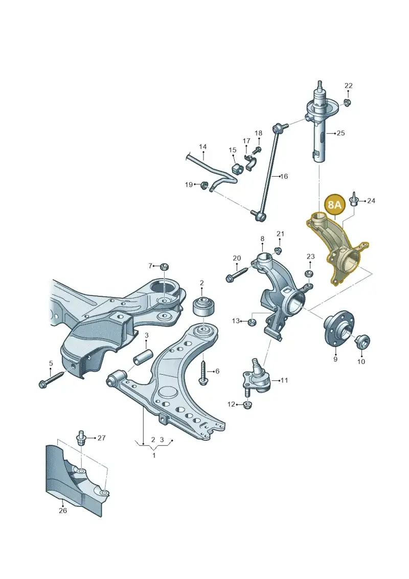 6RU407256A — Skoda Rapid (2012-2022) diagram 657407000, position 8A
