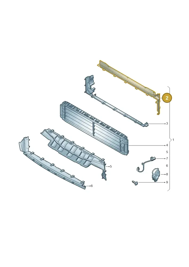 6VA122327D — Skoda Fabia (2021-2022) diagram 585805010, position 2