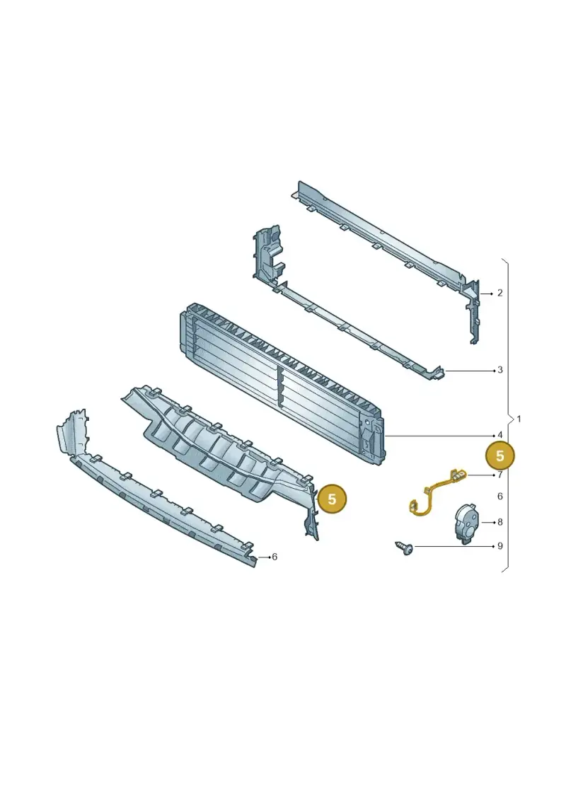 6VA122327 — Skoda Fabia (2021-2022) diagram 585805010, position 5