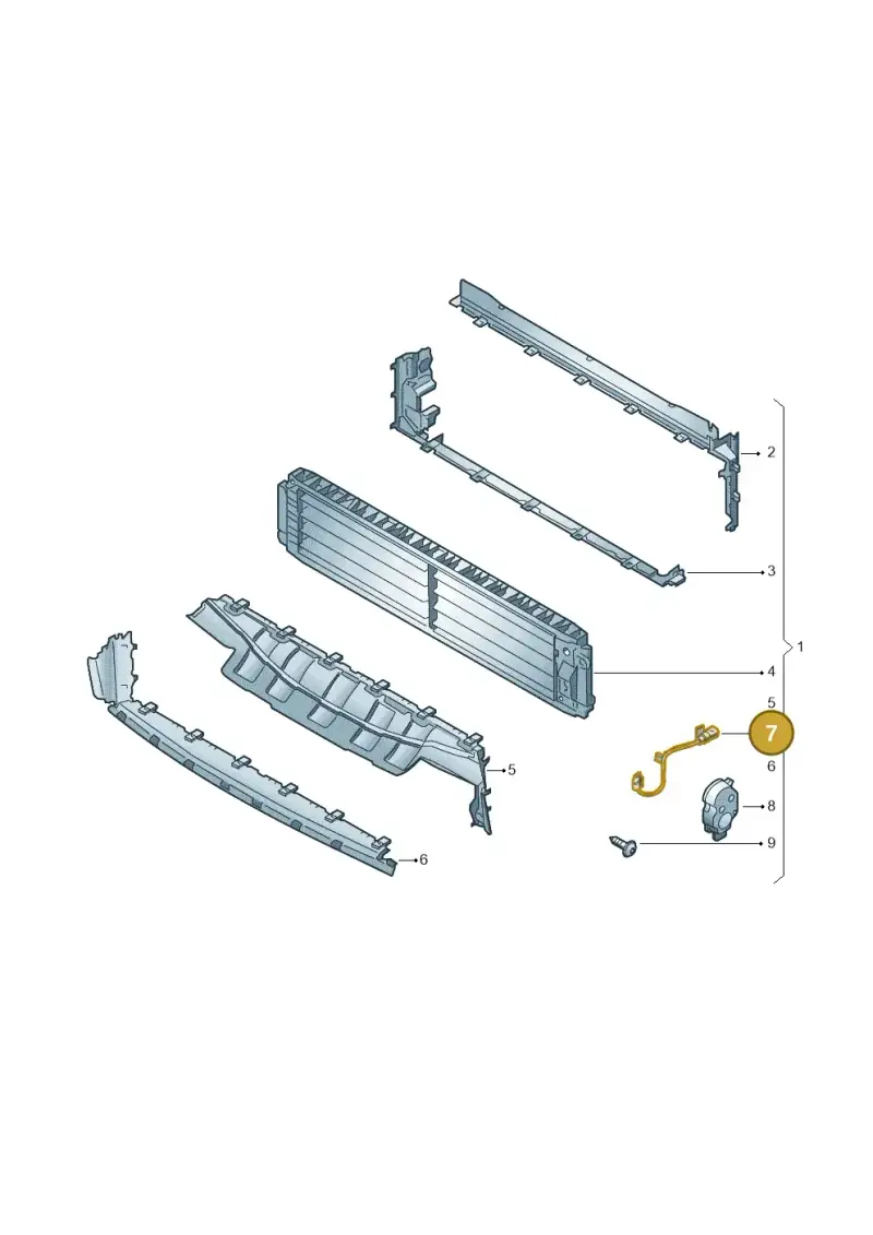 6VA971277 — Skoda Fabia (2021-2022) diagram 585805010, position 7