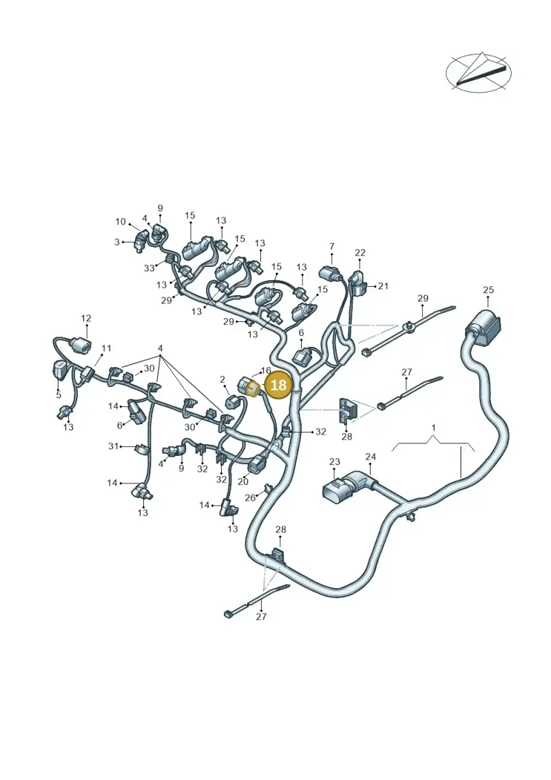 6X0971921D — Skoda Kodiaq (2018-2022) diagram 884971040, position 18