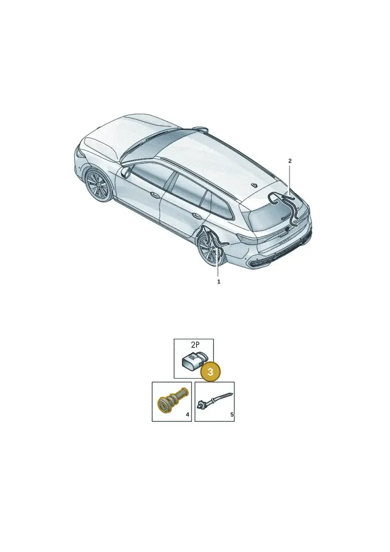6X0973722G — Skoda Superb Combi (2023-) diagram 3j0972710, position 3