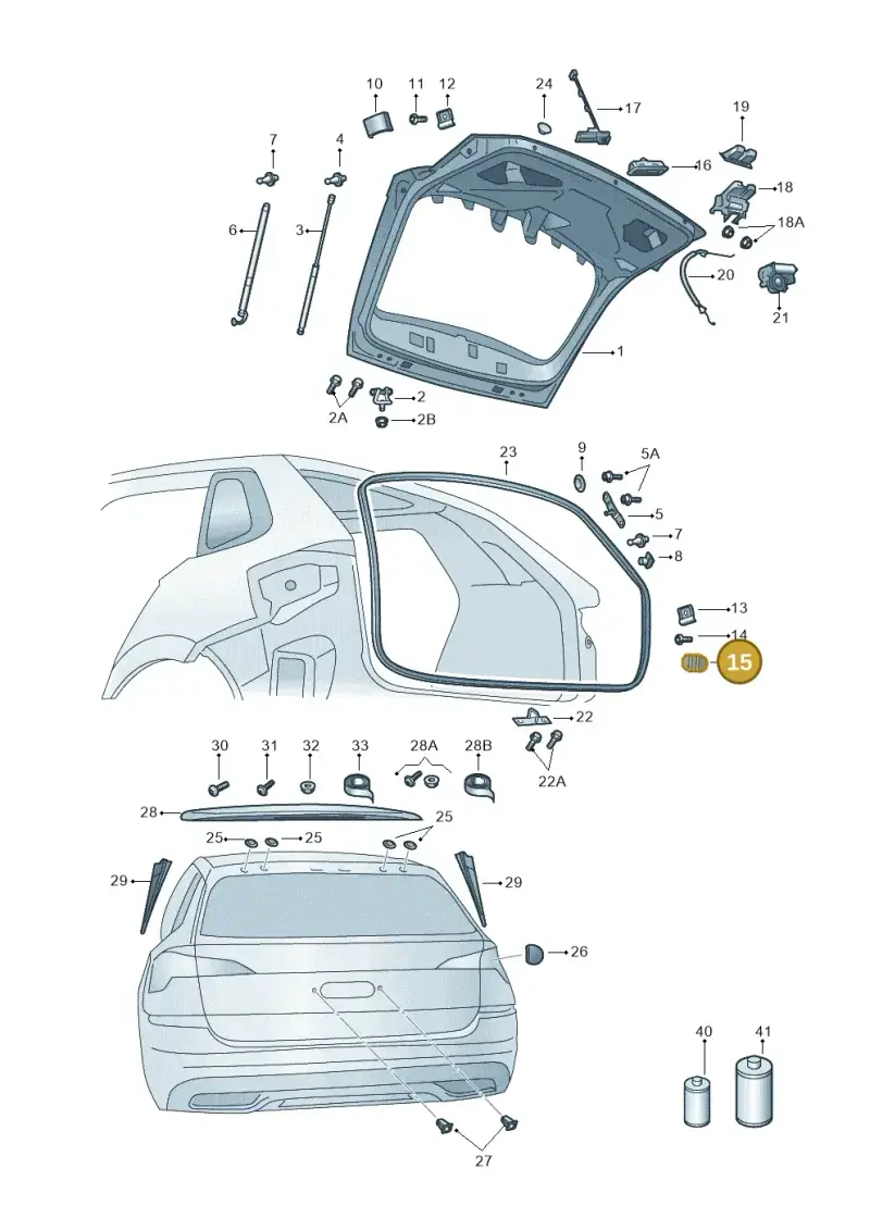 6Y0827339A — Skoda Kamiq (2019-) diagram 584827010, position 15