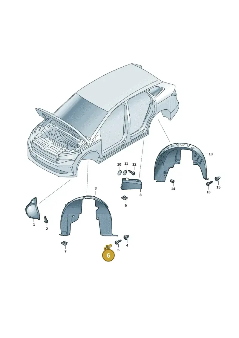 701867299 — Skoda Enyaq (2020-) diagram 50a821050, position 6